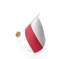 Wall Flag Poland PNG & PSD Images