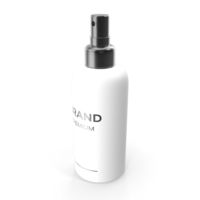 White Cosmetic Spray Bottle PNG & PSD Images