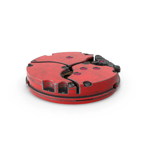 Watch Mechanism Red PNG & PSD Images