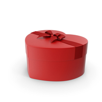 Heart Box Closed Red PNG & PSD Images