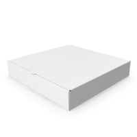 Pizza Box White Paper 8 inch PNG & PSD Images