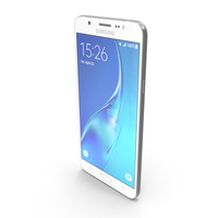 Samsung Galaxy J7 2016 White PNG & PSD Images