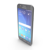 Samsung Galaxy J7 Black PNG & PSD Images