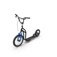 Black Yedoo City Scooter PNG & PSD Images