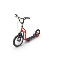 Red Yedoo City Scooter PNG & PSD Images