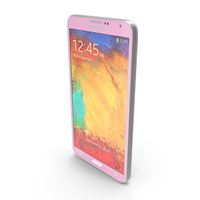 Samsung Galaxy Note 3 Pink PNG & PSD Images