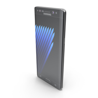 Samsung Galaxy Note7 Black Onyx PNG & PSD Images