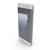 Samsung Galaxy Note7 Silver Titanium PNG & PSD Images