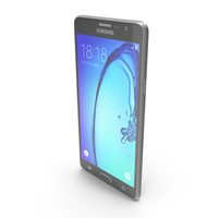 Samsung Galaxy On7 Black PNG & PSD Images