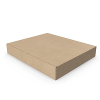 Pizza Box Kraft Paper Rectangle PNG & PSD Images