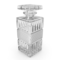 Empty Crystal Whiskey Decanter PNG & PSD Images