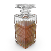 Crystal Whiskey Decanter PNG & PSD Images