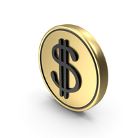 Dollar Coin Logo Icon PNG & PSD Images