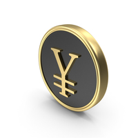 Yuan Coin Logo Icon PNG & PSD Images