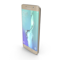 Samsung Galaxy S6 edge+ Gold Platinum PNG & PSD Images