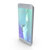 Samsung Galaxy S6 edge+ Silver Titan PNG & PSD Images