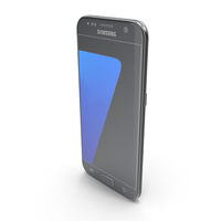 Samsung Galaxy S7 Black PNG & PSD Images