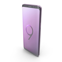 Samsung Galaxy S9 Lilac Purple PNG & PSD Images