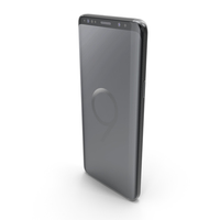 Samsung Galaxy S9 Midnight Black PNG & PSD Images