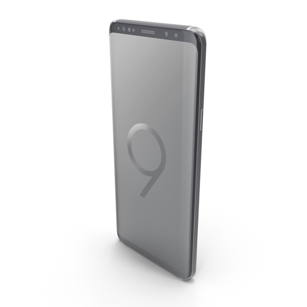 Samsung Galaxy S9 Plus Titanium Gray PNG Images & PSDs for