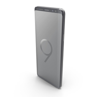 Samsung Galaxy S9 Plus Titanium Gray PNG & PSD Images