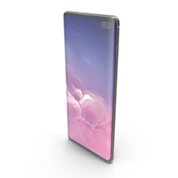 Samsung Galaxy S10 Plus Ceramic Black PNG & PSD Images