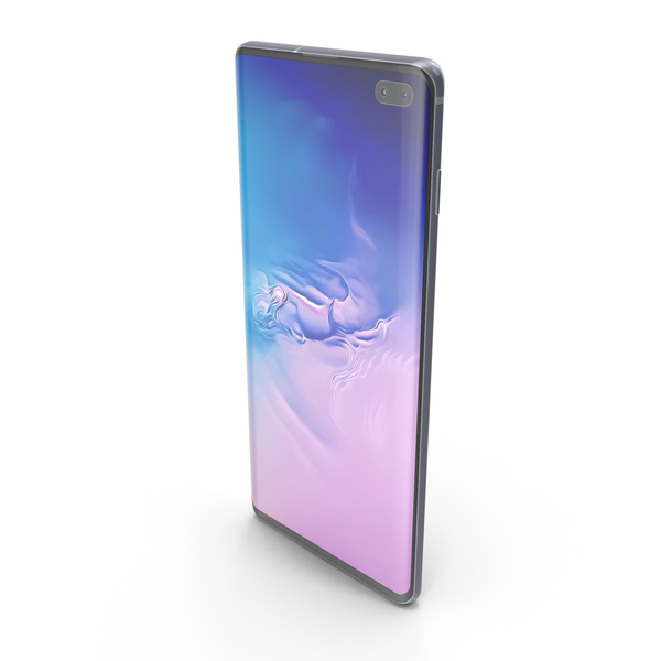 Samsung Galaxy S10 Plus Prism Blue PNG Images & PSDs for