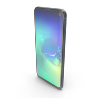 Samsung Galaxy S10e Prism Green PNG & PSD Images