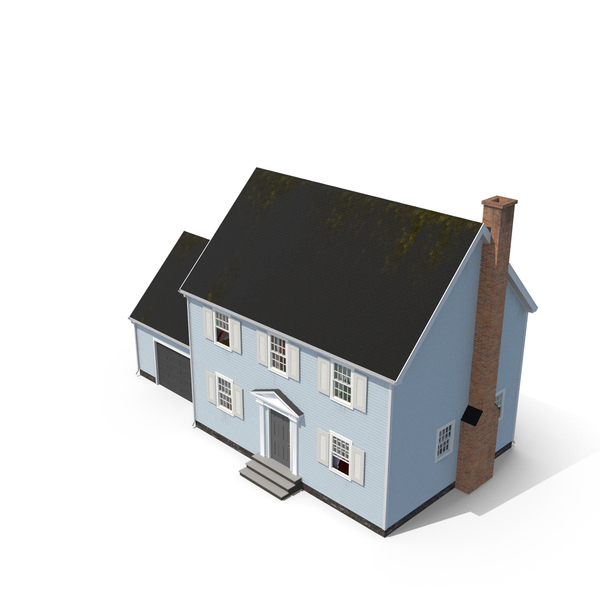 Colonial House PNG & PSD Images