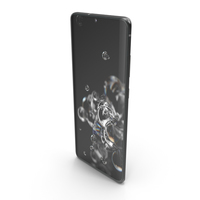 Samsung Galaxy S20 Ultra Cosmic Black PNG & PSD Images