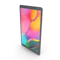 Samsung Galaxy Tab A 10.1 2019 Gold PNG & PSD Images