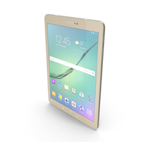 Samsung Galaxy Tab S2 9.7 Gold PNG & PSD Images