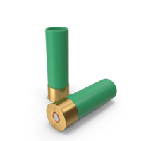Shotgun Cartridges Green PNG & PSD Images