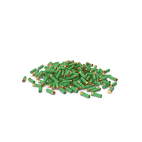 Pile Of Shotgun Cartridge Green PNG & PSD Images