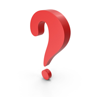 Question Mark Red PNG & PSD Images