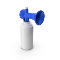 Air Horn Blue PNG & PSD Images