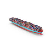 Triple E Class Container Ship PNG & PSD Images