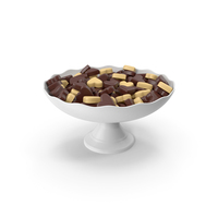 Chocolate Candy in Vase PNG & PSD Images