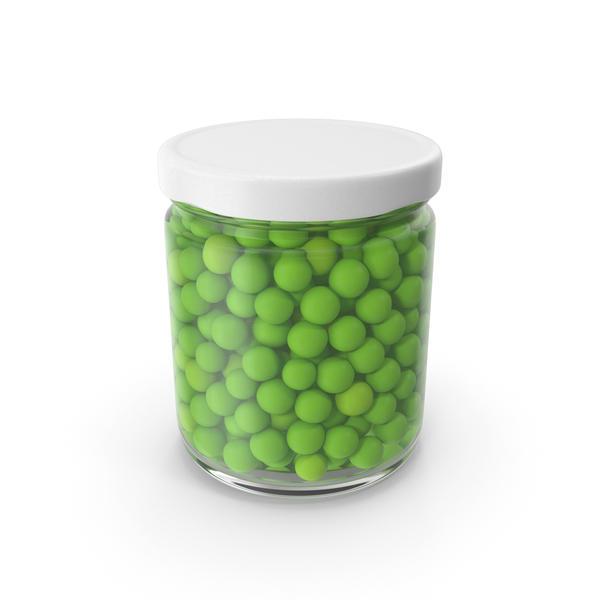 Peas Jar No Label PNG & PSD Images