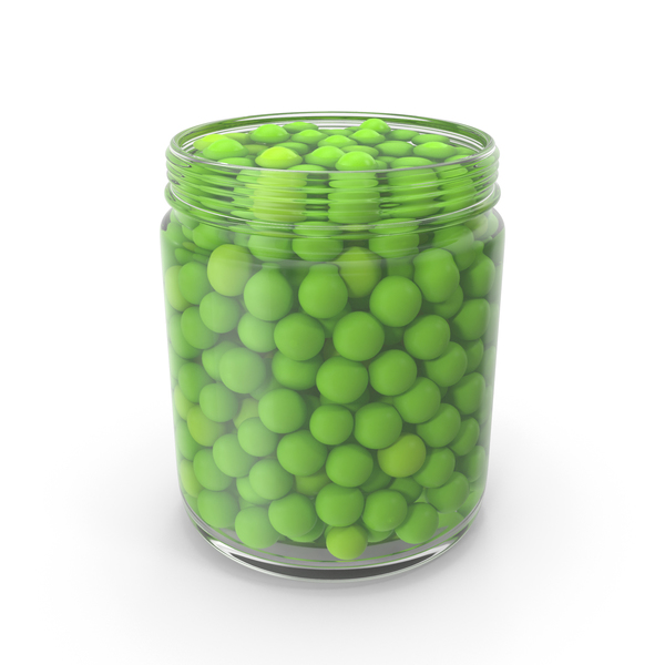 Peas Jar Opened PNG & PSD Images
