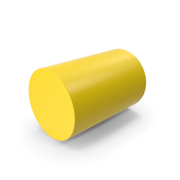Cylinder Yellow PNG & PSD Images