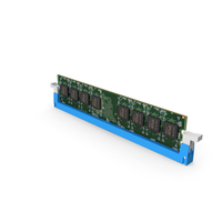 DDR3 DIMM with DIMM Slot PNG & PSD Images