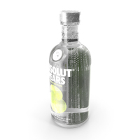 Absolut Pears Vodka Bottle PNG & PSD Images