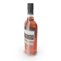 Auchentoshan 21 Years Old Whisky Bottle PNG & PSD Images
