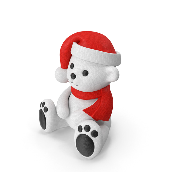 Teddy Bear White PNG & PSD Images