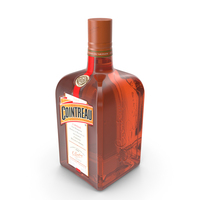 Cointreau Orange Liqueur Bottle PNG & PSD Images