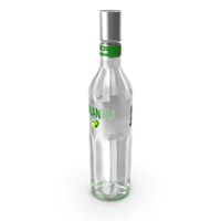 Finlandia Lime Vodka Bottle PNG & PSD Images