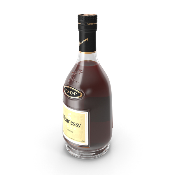 Hennessy VSOP Cognac Bottle PNG & PSD Images
