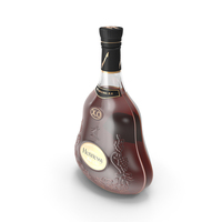Hennessy XO Cognac Bottle PNG & PSD Images