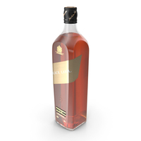 Johnnie Walker Black Label Bottle PNG & PSD Images
